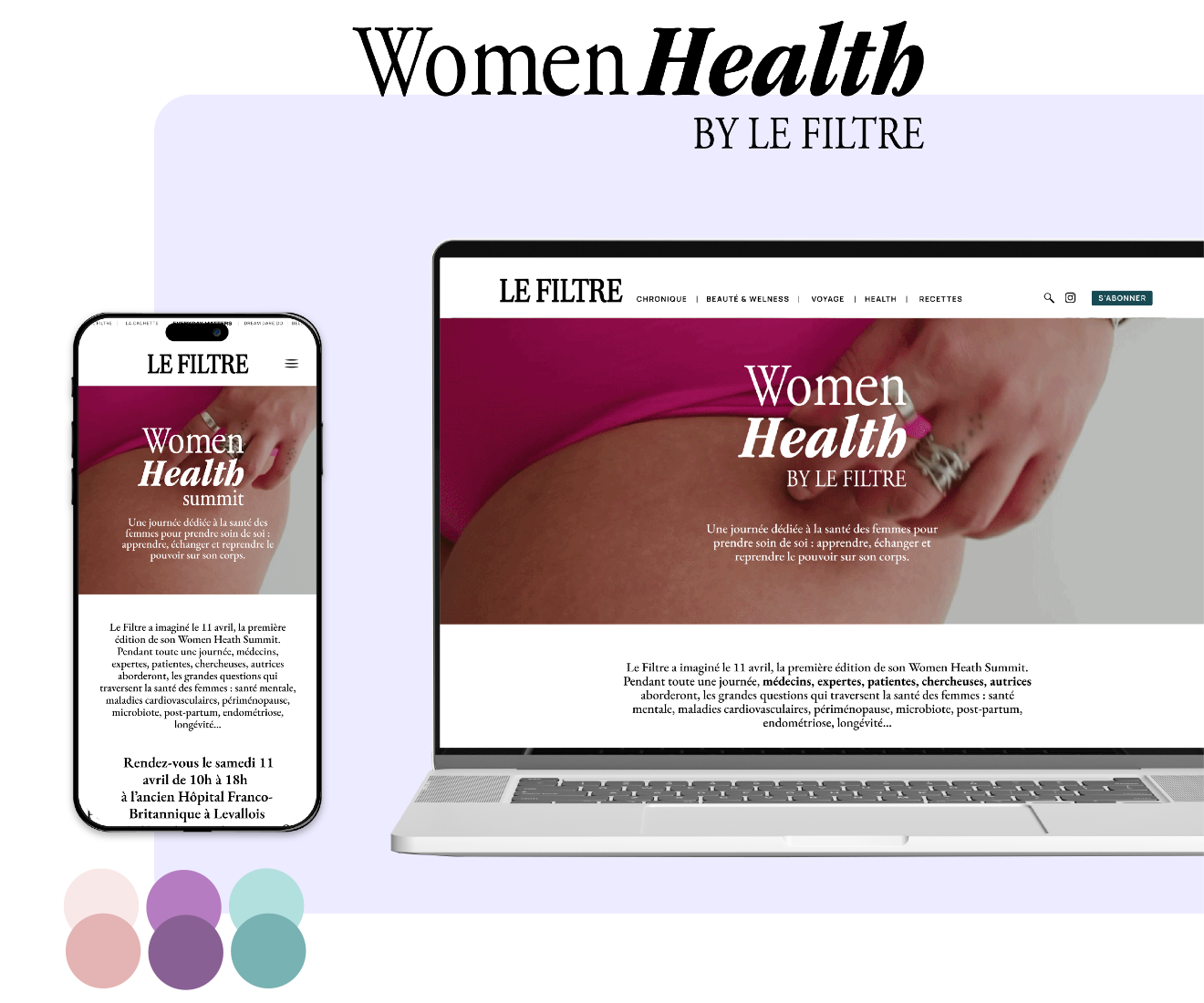 Landing page